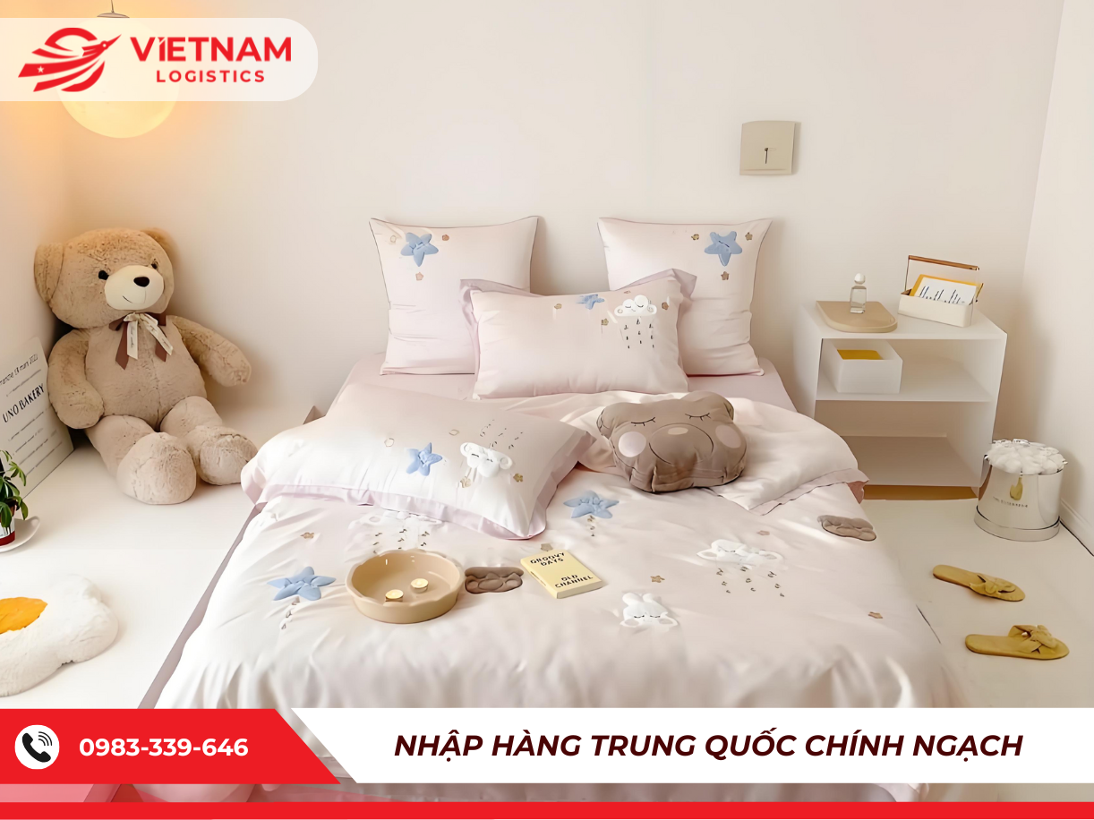 Chăn ga gối đệm Trung Quốc